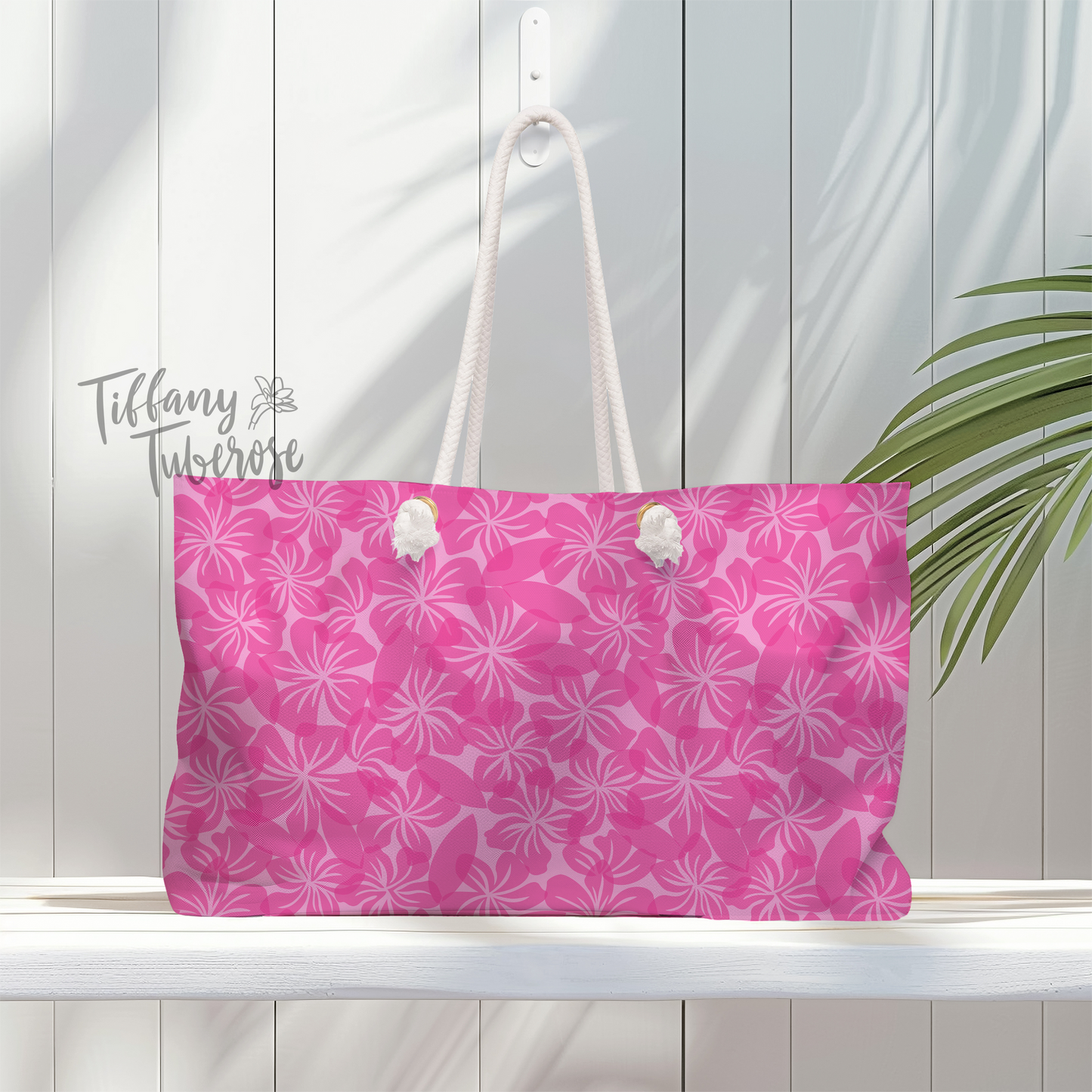 Plumeria Sorbet Seamless Repeat Pattern