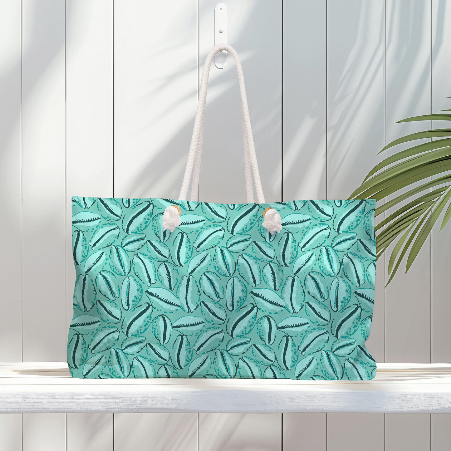 Cowrie Shell Dots Seamless Repeat Pattern