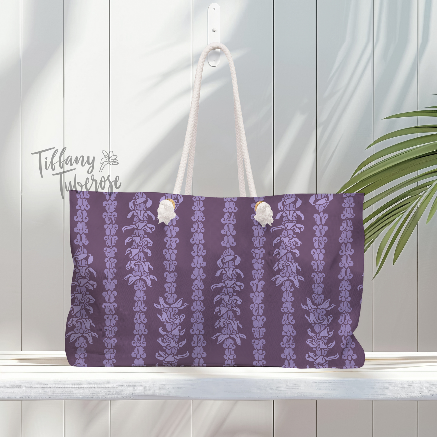 Lei Pua Kalaunu Seamless Repeat Pattern