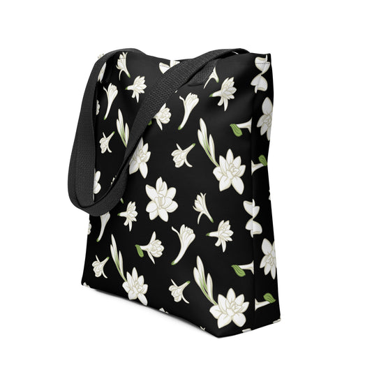 Tuberose Flower Tote bag