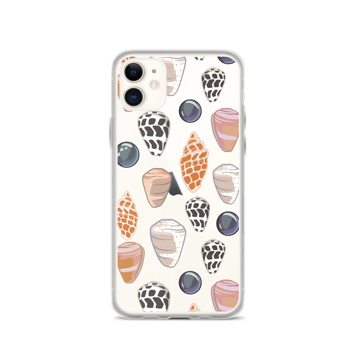 Seashell Clear Case for iPhone®