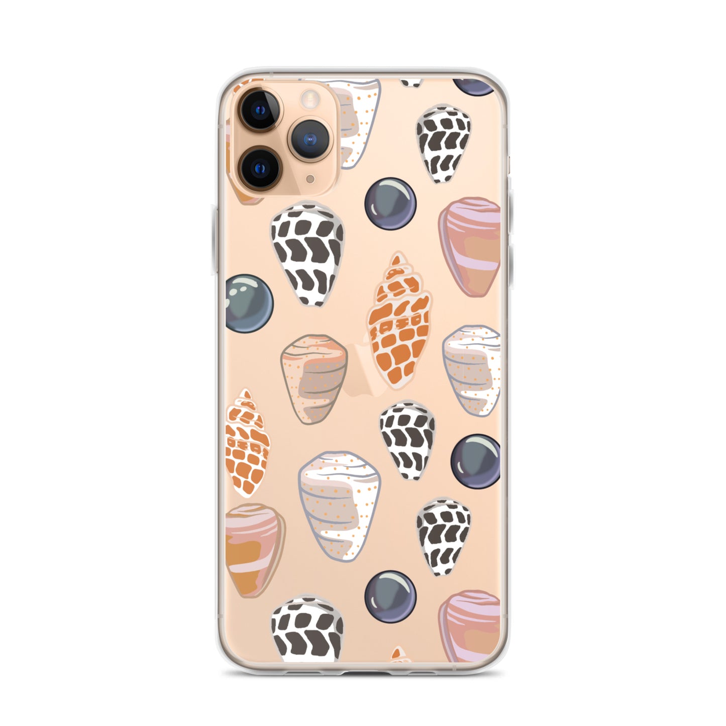 Seashell Clear Case for iPhone®