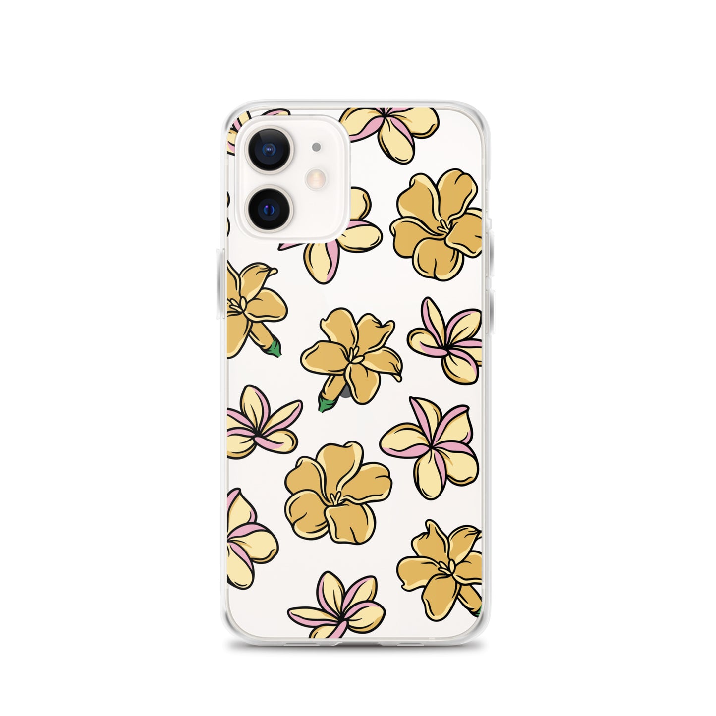 Plumeria and Puakenikeni Clear Case for iPhone®