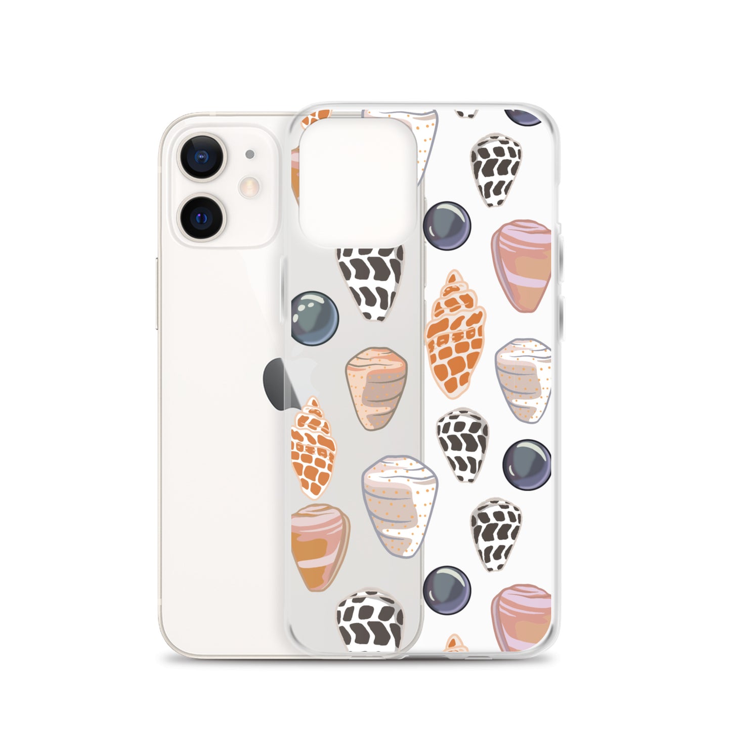 Seashell Clear Case for iPhone®