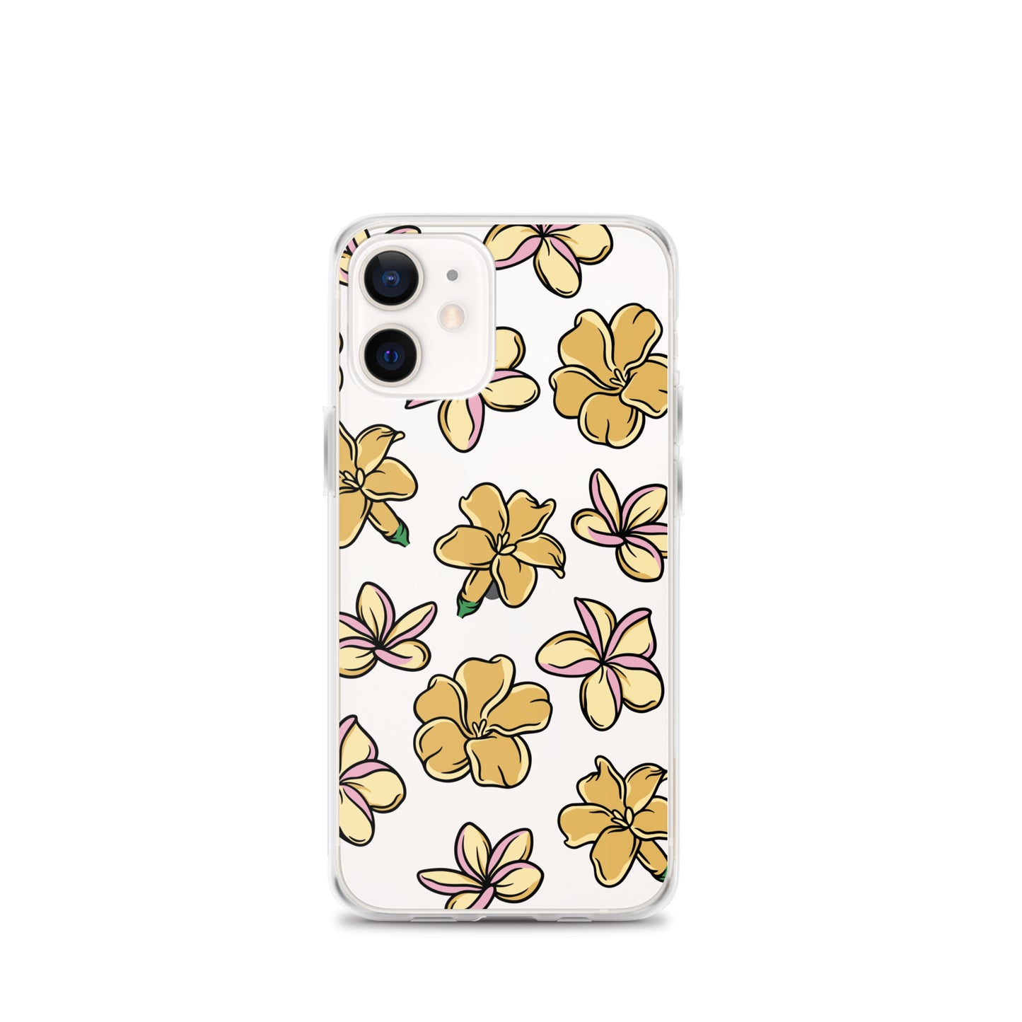 Plumeria and Puakenikeni Clear Case for iPhone®