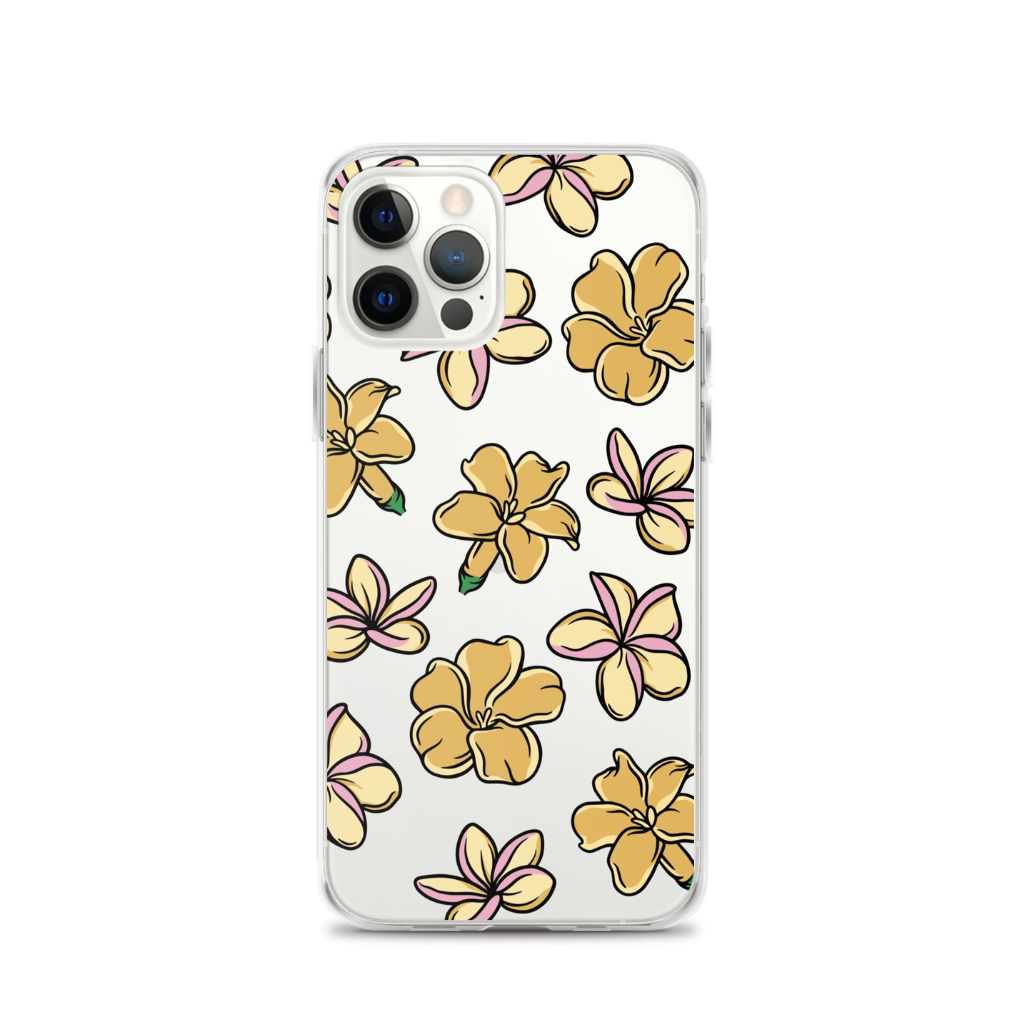 Plumeria and Puakenikeni Clear Case for iPhone®