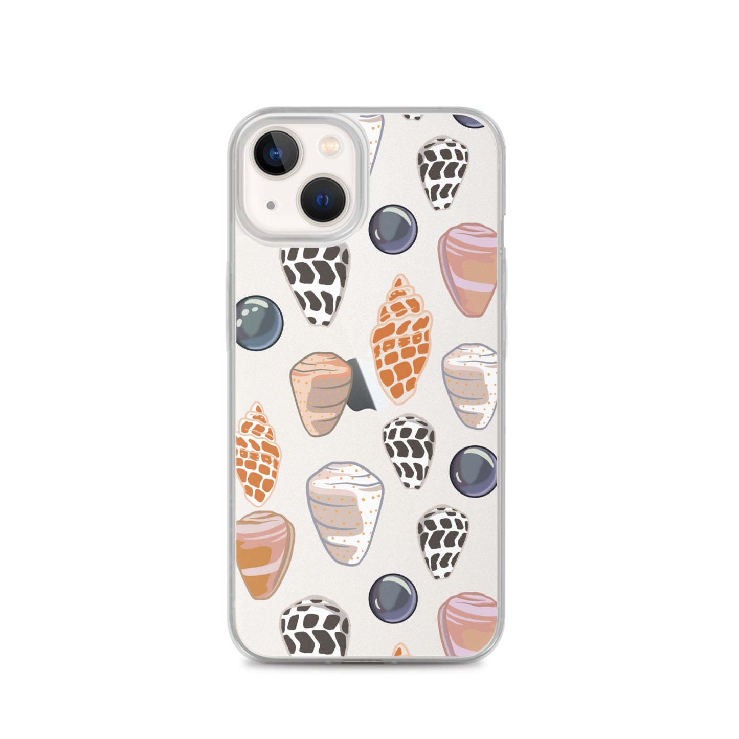 Seashell Clear Case for iPhone®