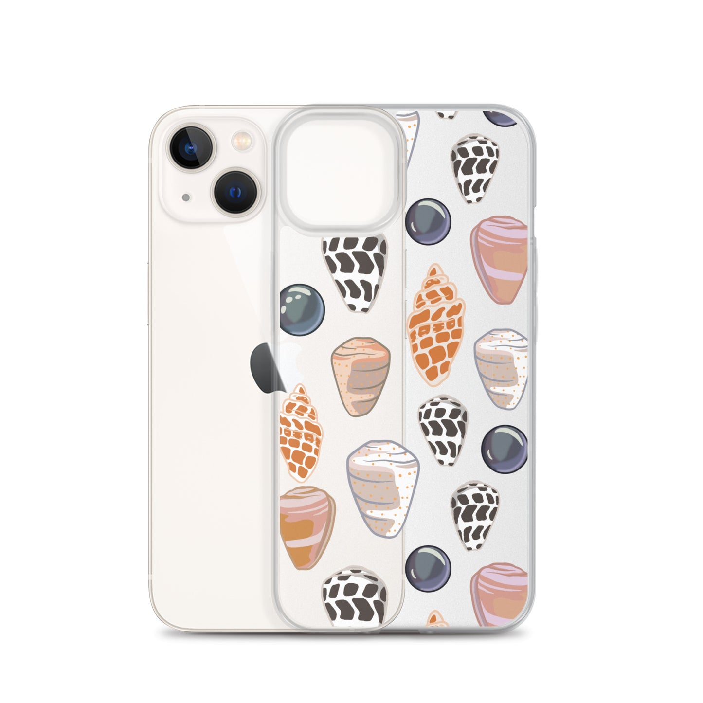 Seashell Clear Case for iPhone®