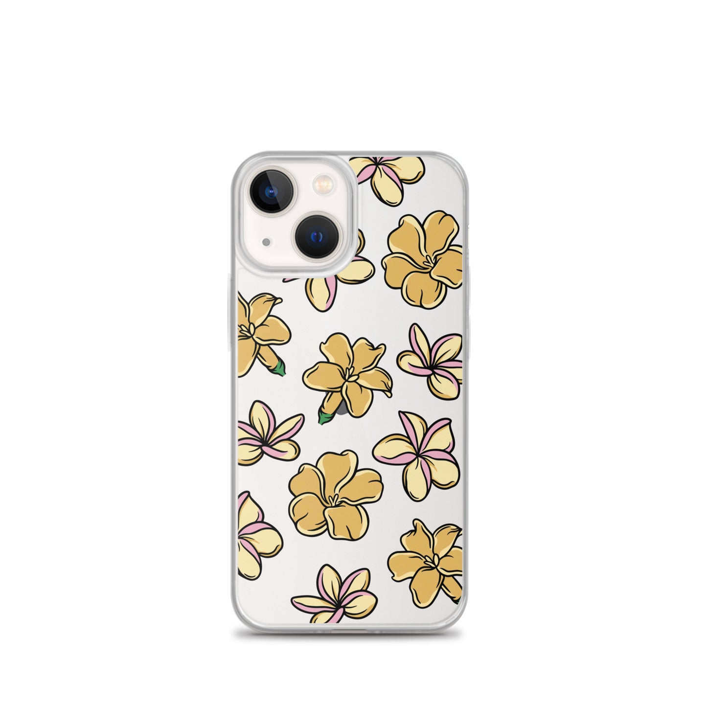 Plumeria and Puakenikeni Clear Case for iPhone®