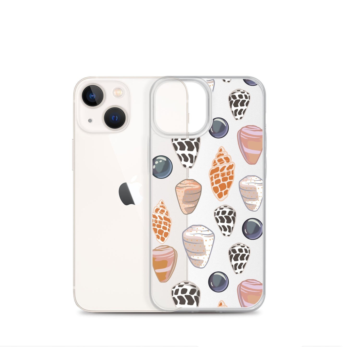 Seashell Clear Case for iPhone®