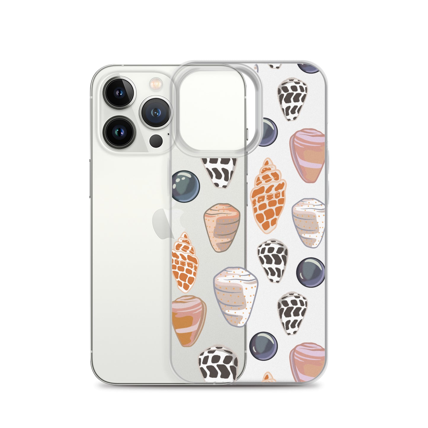 Seashell Clear Case for iPhone®