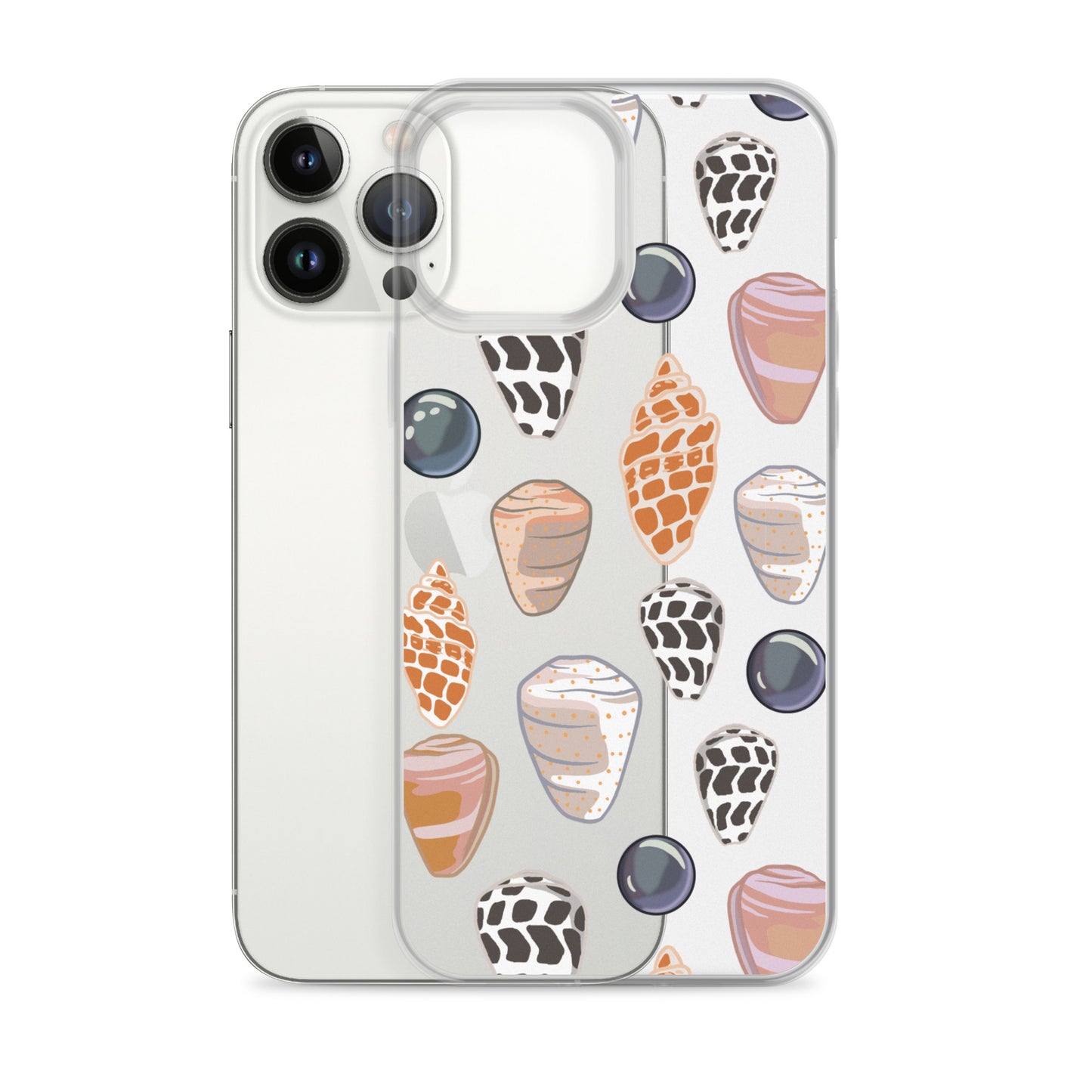 Seashell Clear Case for iPhone®