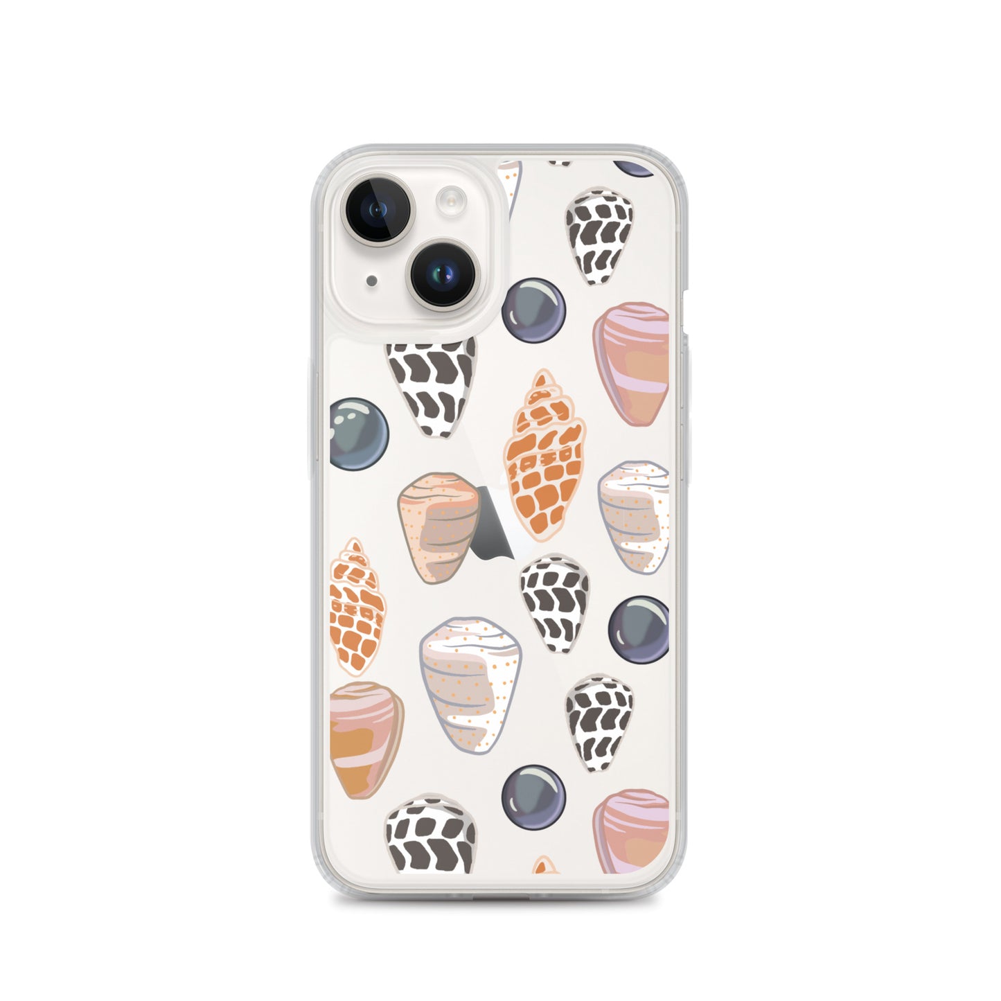 Seashell Clear Case for iPhone®