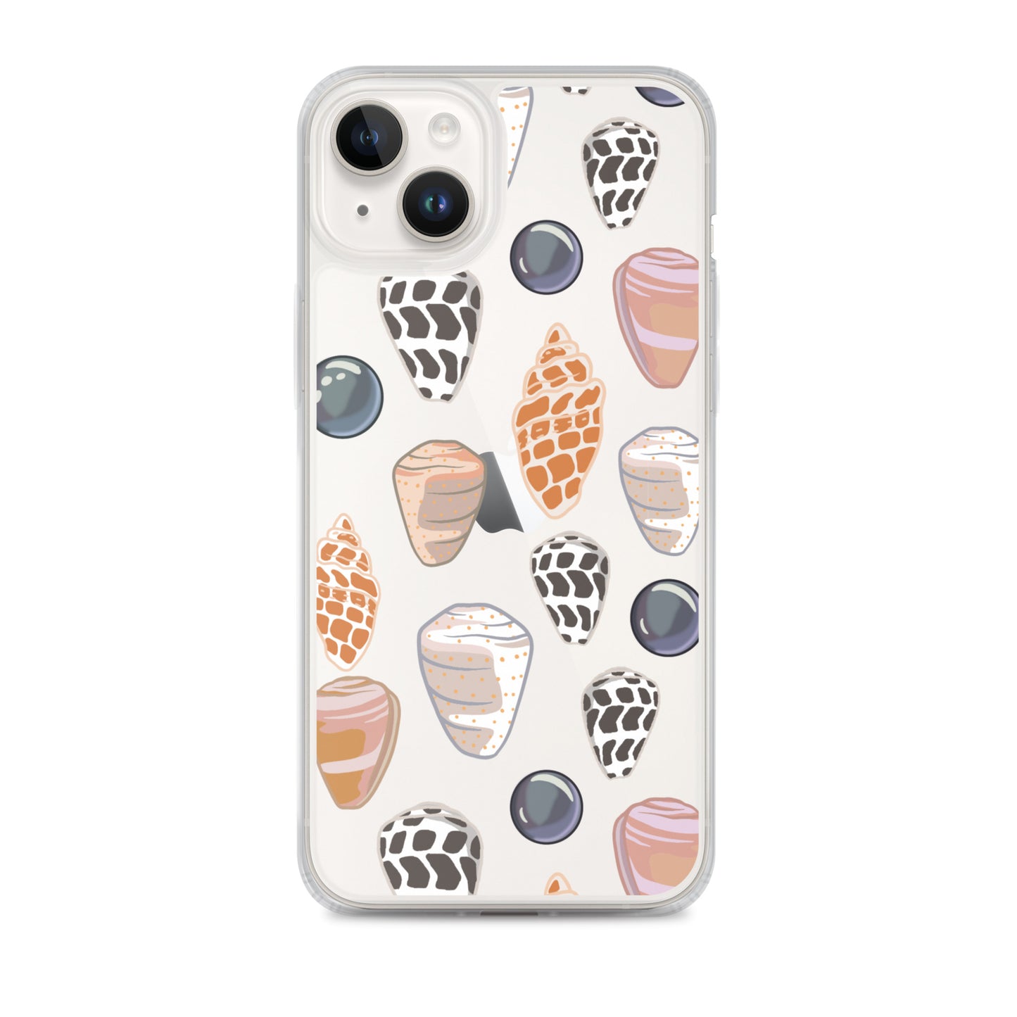 Seashell Clear Case for iPhone®