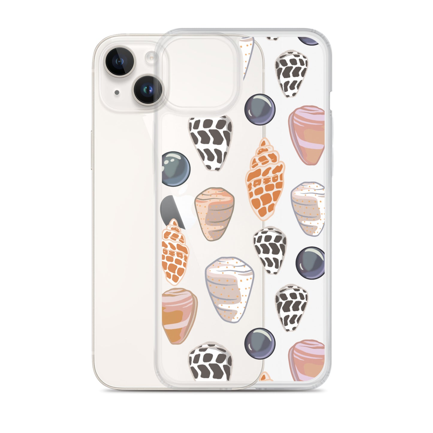 Seashell Clear Case for iPhone®