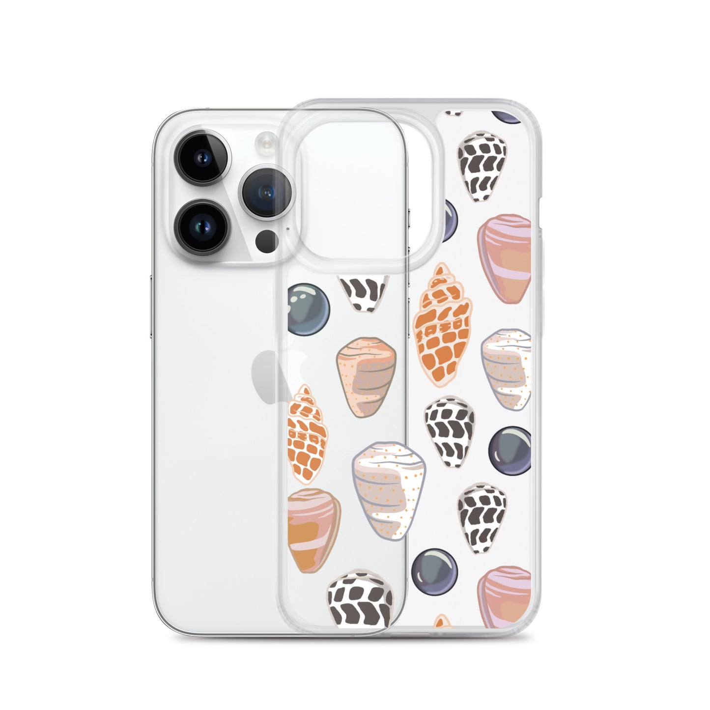 Seashell Clear Case for iPhone®