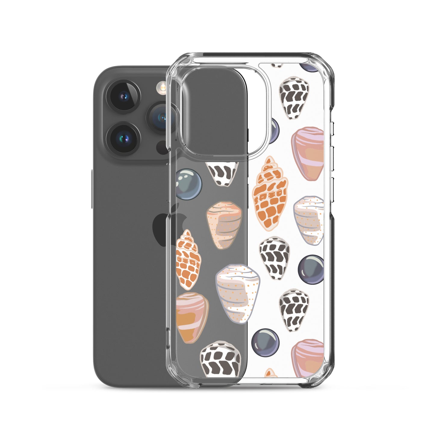 Seashell Clear Case for iPhone®