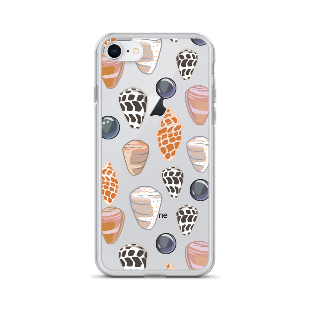 Seashell Clear Case for iPhone®