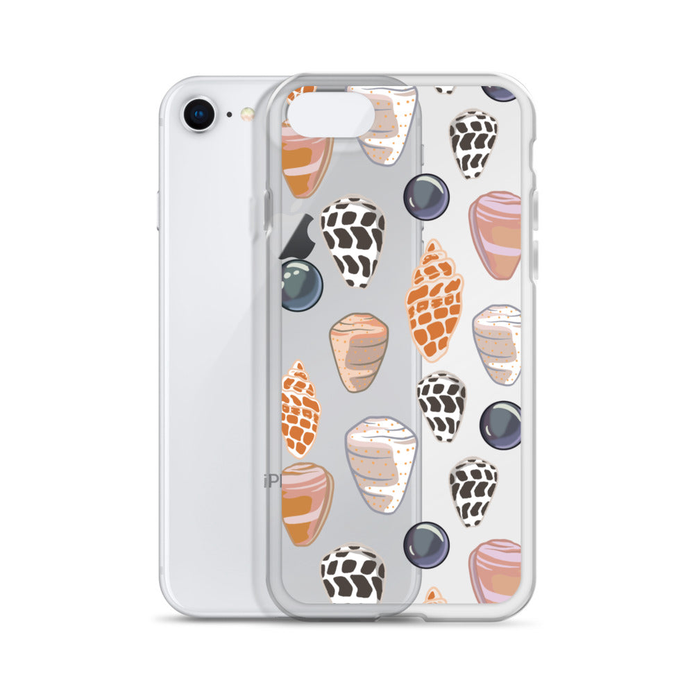 Seashell Clear Case for iPhone®