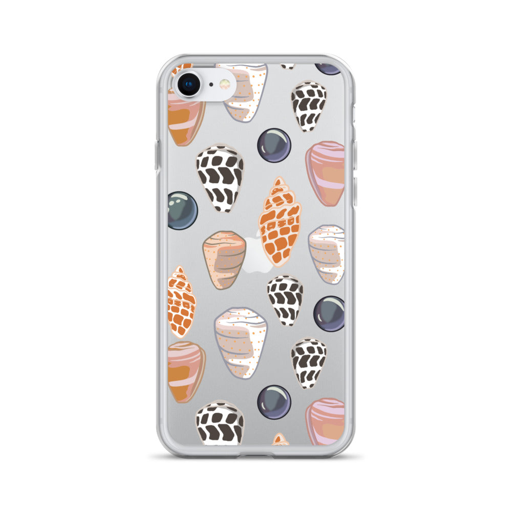 Seashell Clear Case for iPhone®