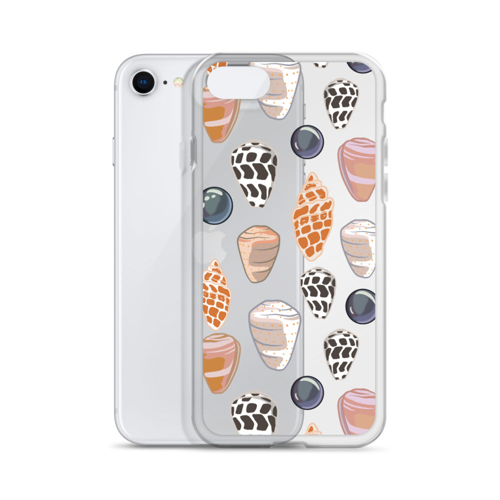 Seashell Clear Case for iPhone®