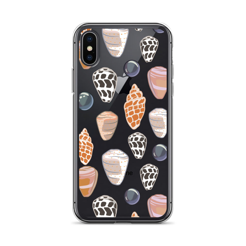 Seashell Clear Case for iPhone®