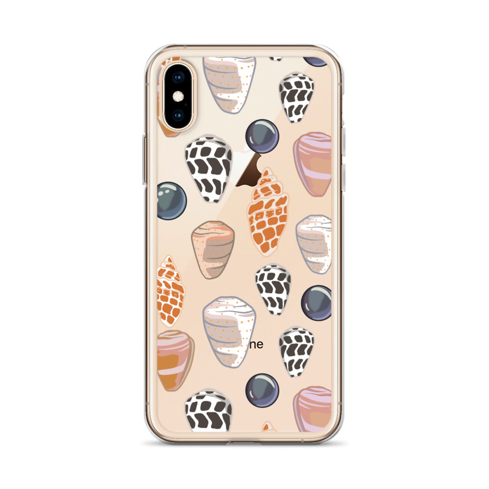 Seashell Clear Case for iPhone®