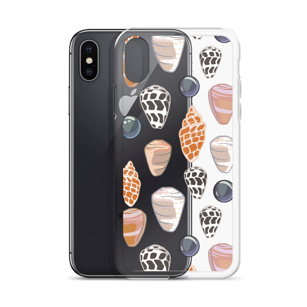 Seashell Clear Case for iPhone®