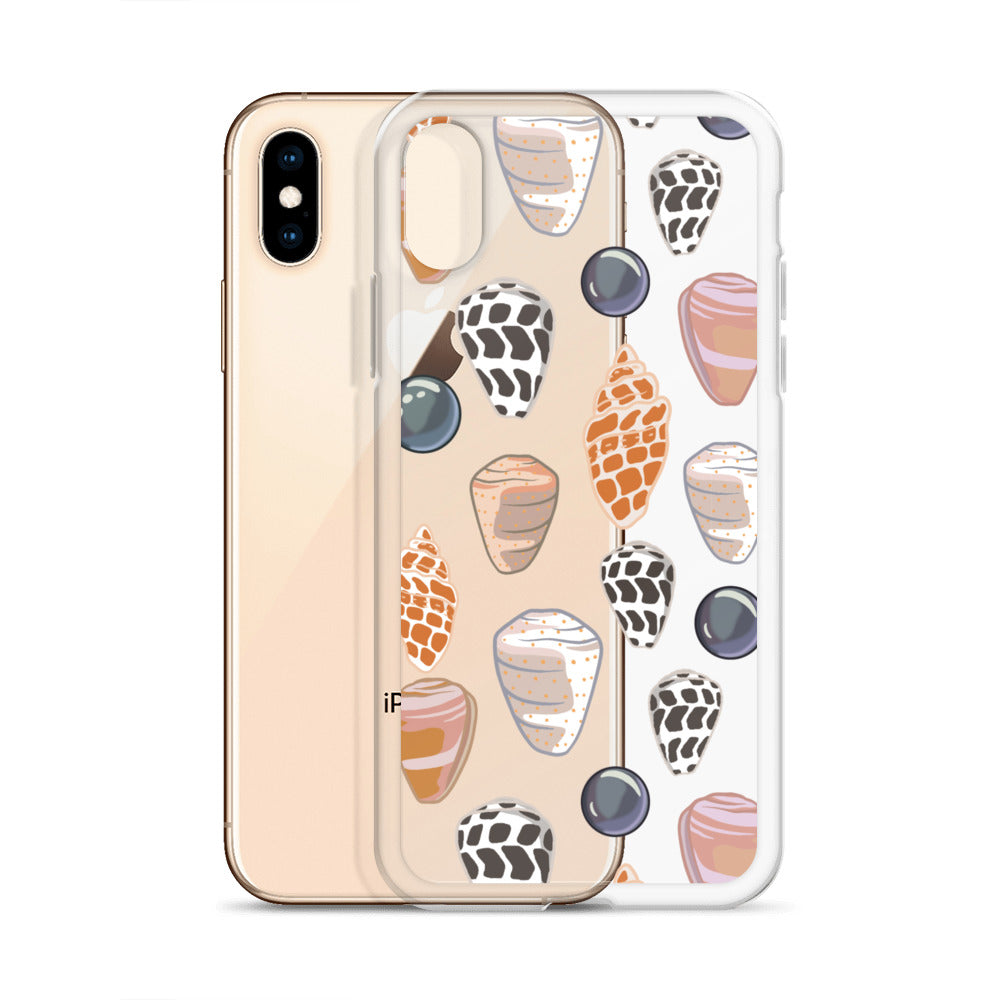 Seashell Clear Case for iPhone®