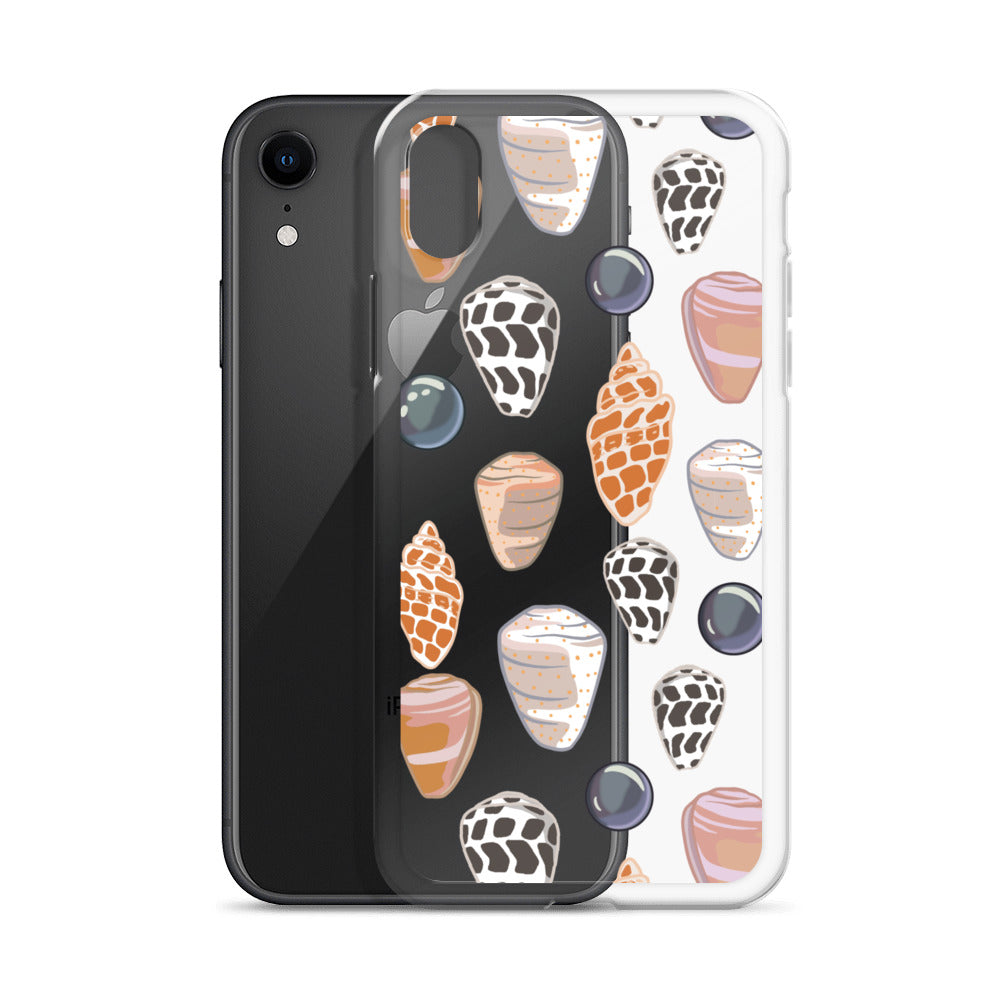 Seashell Clear Case for iPhone®