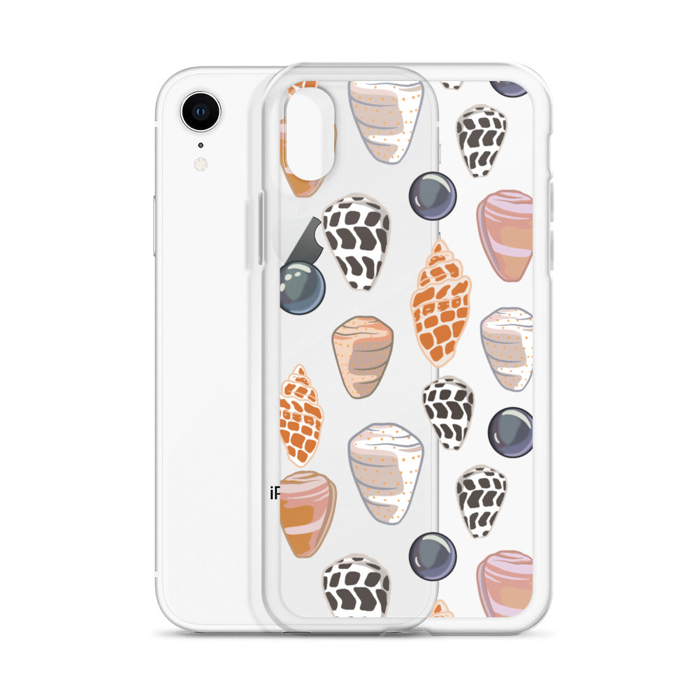 Seashell Clear Case for iPhone®