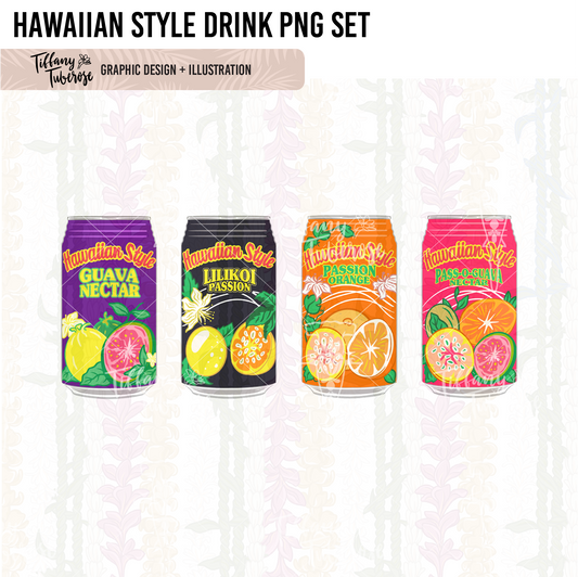Hawaiian Style/Hawaiian Sun PNG set