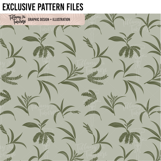 Keiki Koa Seamless Repeat Pattern
