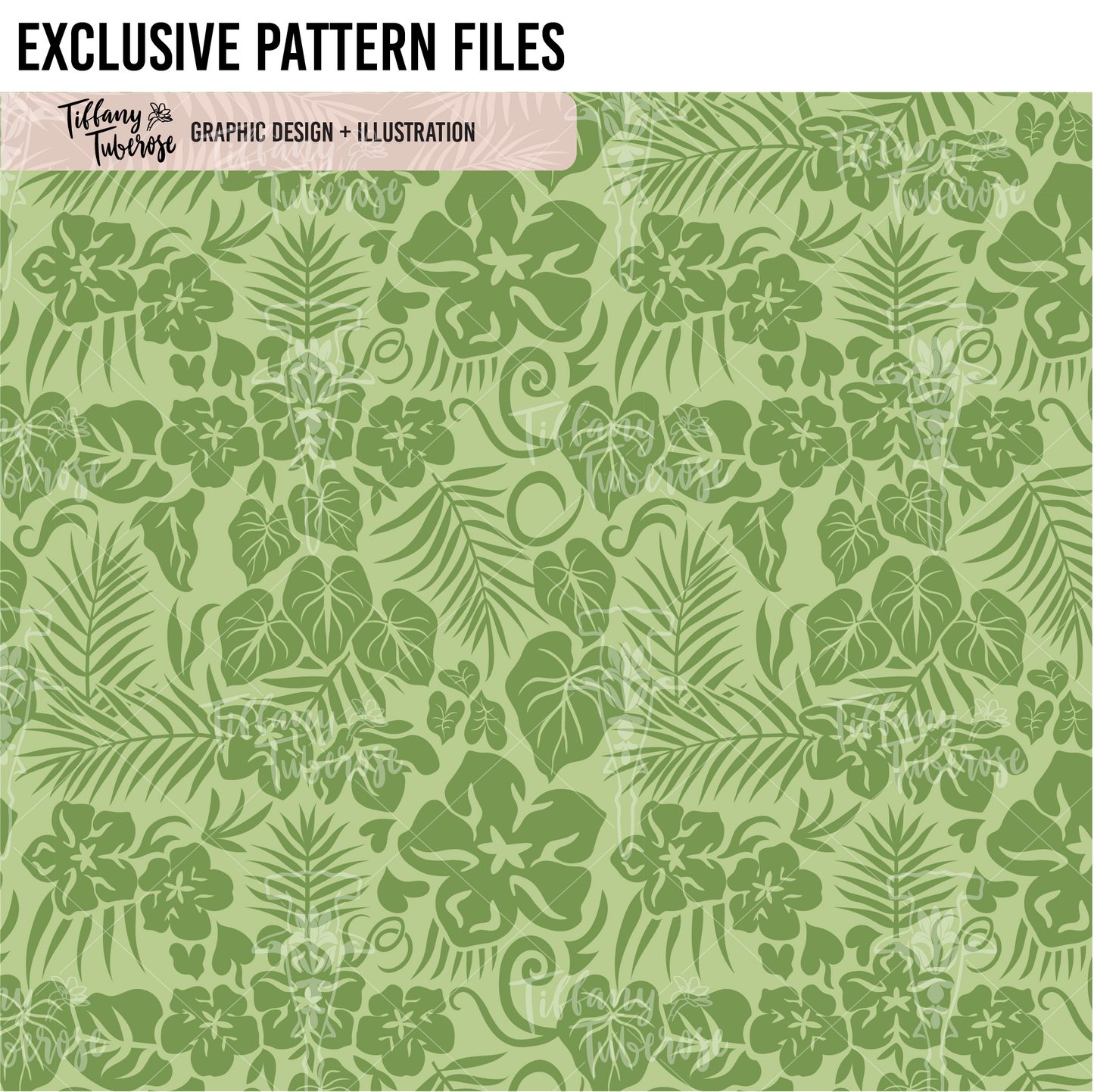 Pakalana Medley Seamless Repeat Pattern