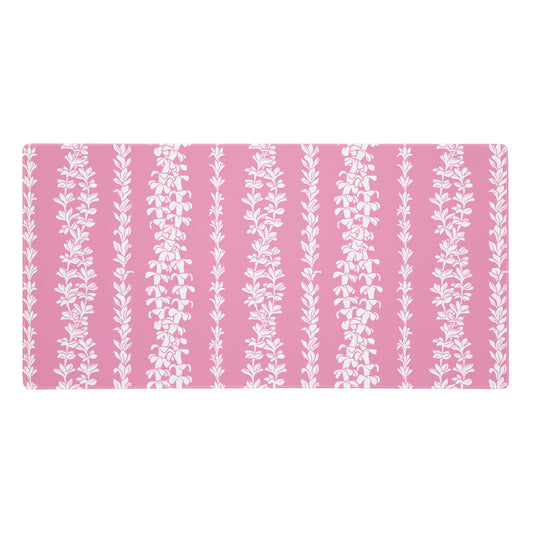 Pink Lei Desk Mat