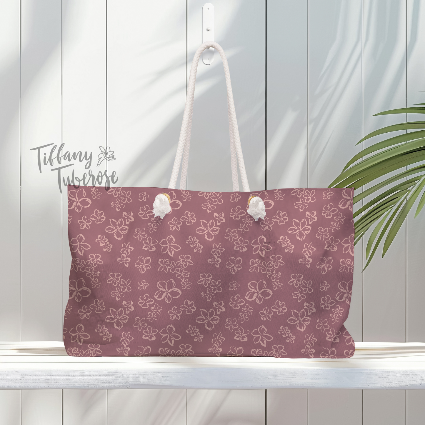 Vintage Plumeria Scatter Seamless Repeat Pattern
