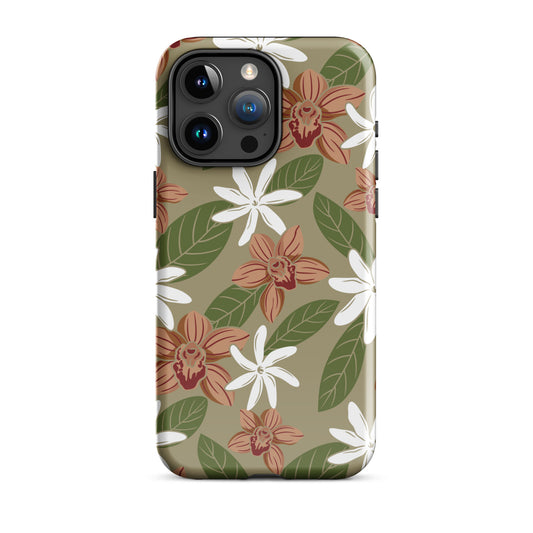 Tiare Orchid Tough Case for iPhone®