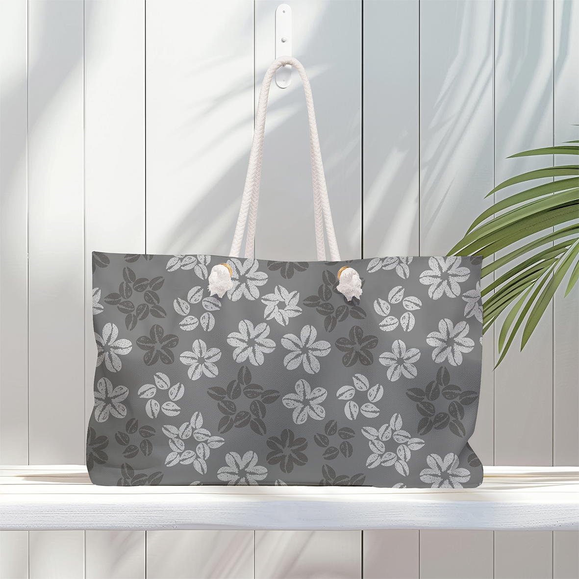 Cowrie Shell Stars and Flowers Seamless Repeat file